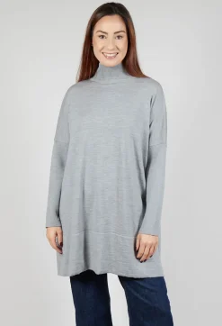 Max Jumper Dress in Stone