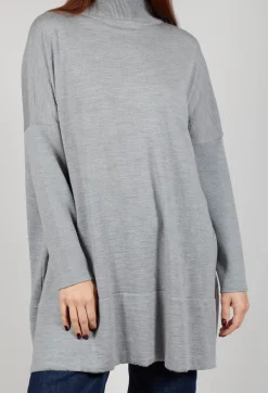 Max Jumper Dress in Stone