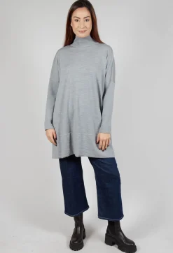 Max Jumper Dress in Stone