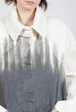 Maxi Pocket Coat in Asteroid Paint