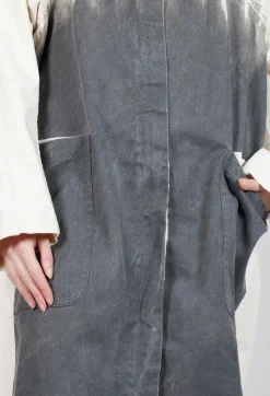 Maxi Pocket Coat in Asteroid Paint