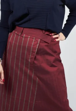 Maxi Skirt in Red