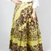 Maxi Skirt in Tahiti Print