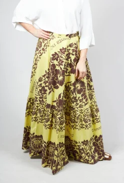 Maxi Skirt in Tahiti Print