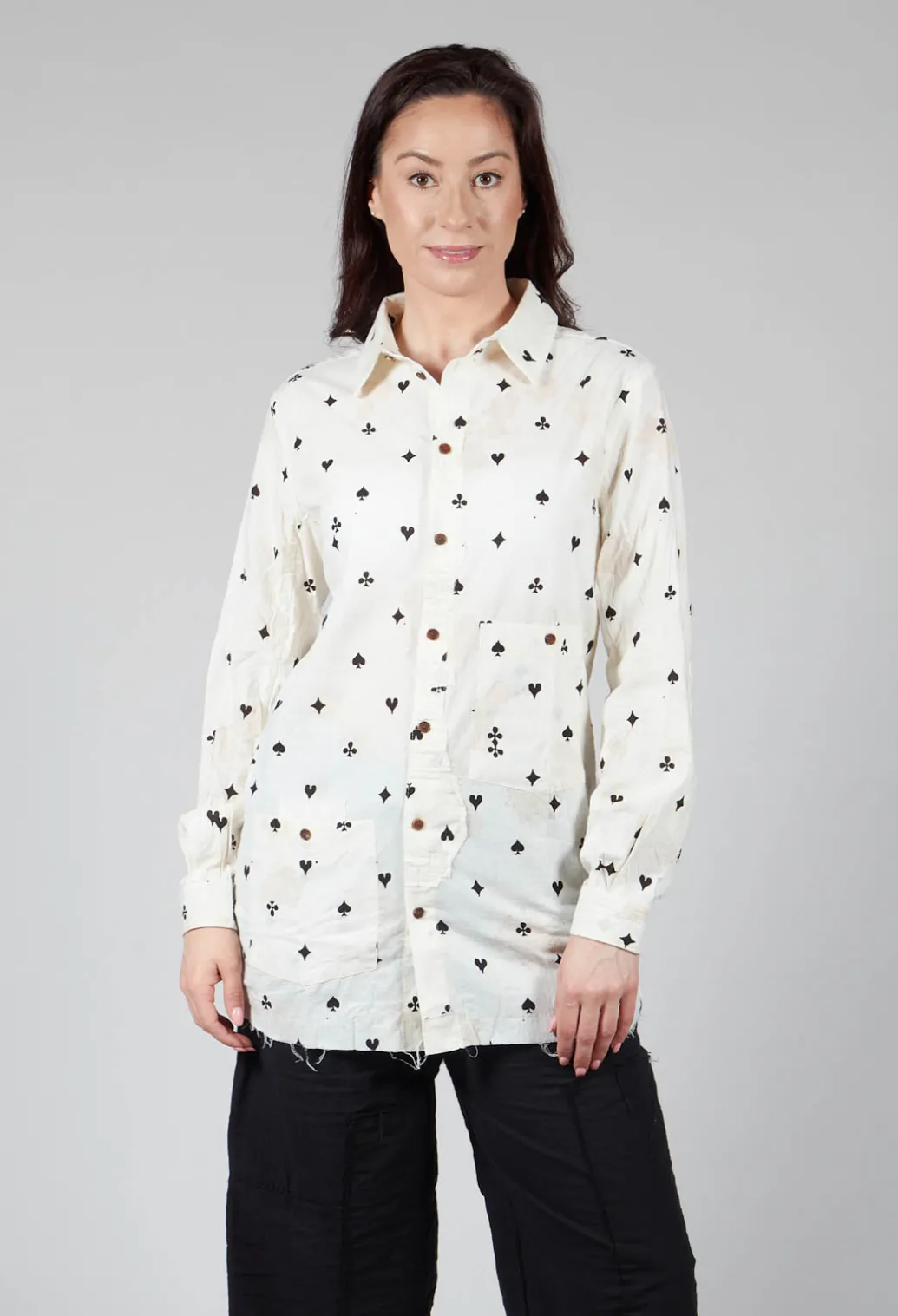 Mended Shirt in Quatre