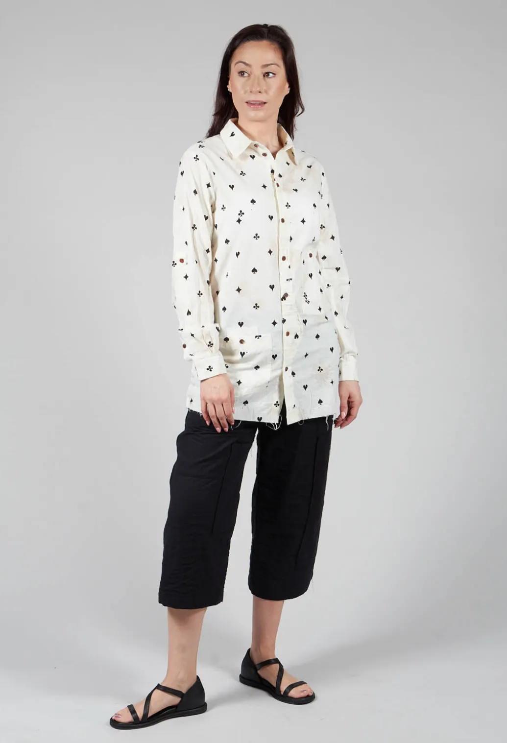 Mended Shirt in Quatre