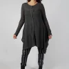 Mesh Bat Jacket in Asphalt