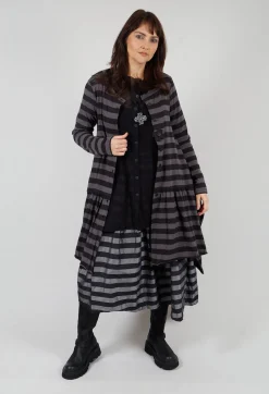 Mesh Bat Jacket in Black