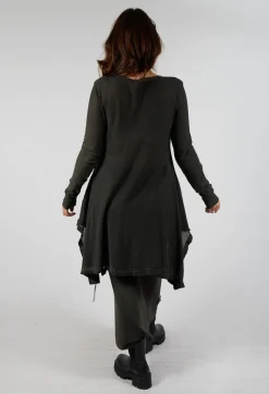 Mesh Bat Jacket in Olive