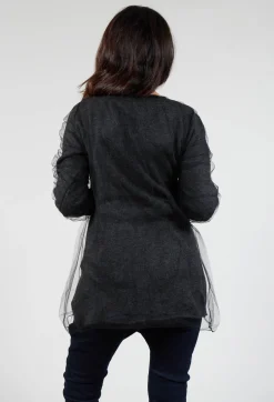 Mesh Knit in Anthra