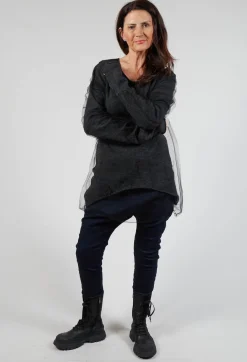 Mesh Knit in Anthra