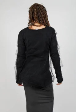 Mesh Knit in Black