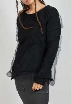 Mesh Knit in Black