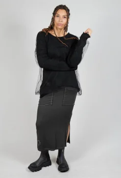 Mesh Knit in Black