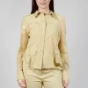 Mesh Lace Shirt in Pampas