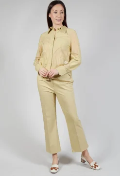 Mesh Lace Shirt in Pampas