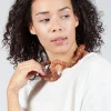Metallic Choker in Orange