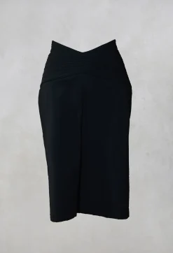 Midi Skirt in Black