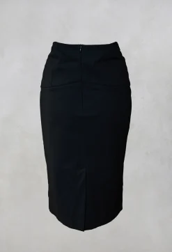 Midi Skirt in Black