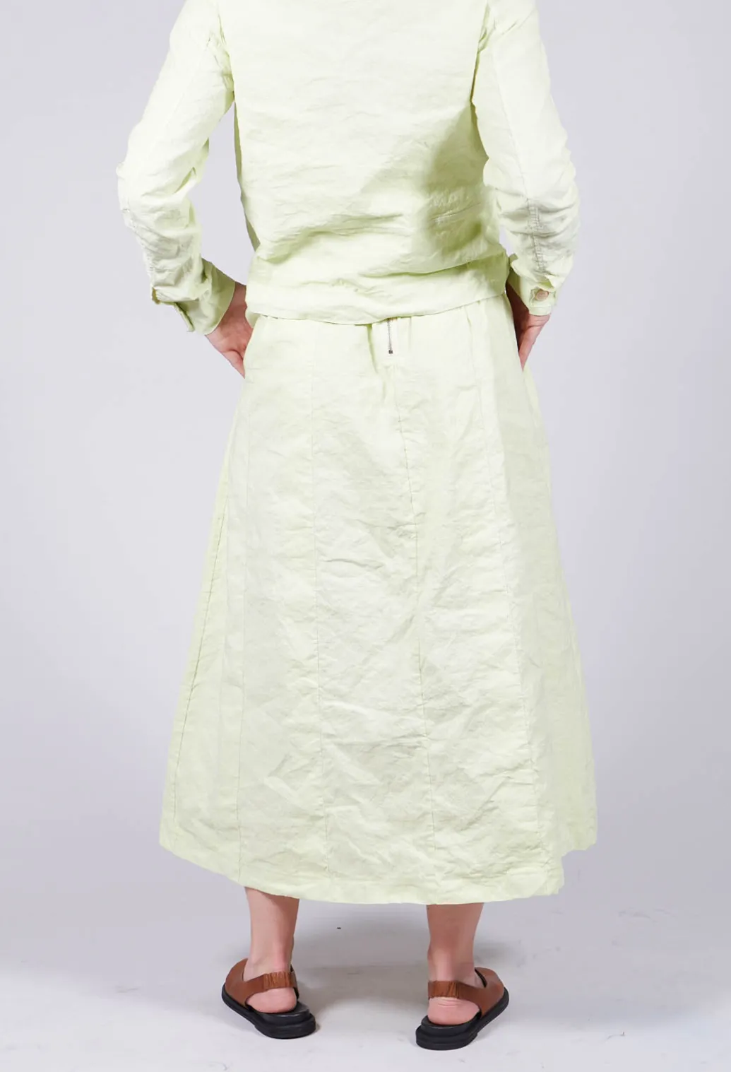 Midi Skirt in Melone
