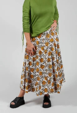 Midi Skirt in Naturale/Orca