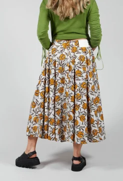 Midi Skirt in Naturale/Orca