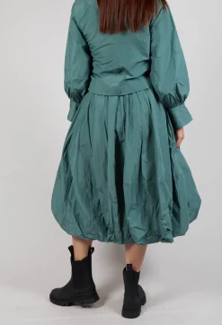 Midi Skirt in Sage Green