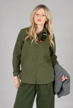 Mikumi Blouse in Khaki