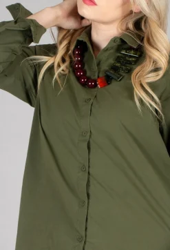 Mikumi Blouse in Khaki