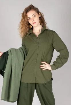 Mikumi Blouse in Khaki
