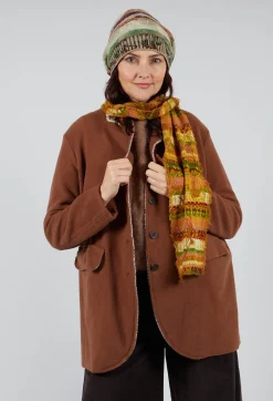 Minature Cotton Scarf in Mustard