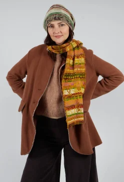 Minature Cotton Scarf in Mustard