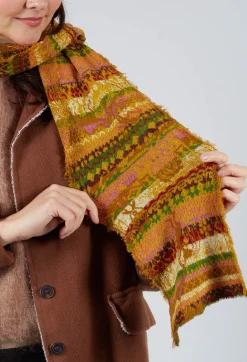 Minature Cotton Scarf in Mustard