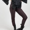Minimalist Trousers in Burgundy