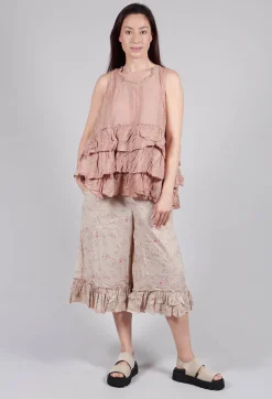 Miracle Top in Embossed Pink