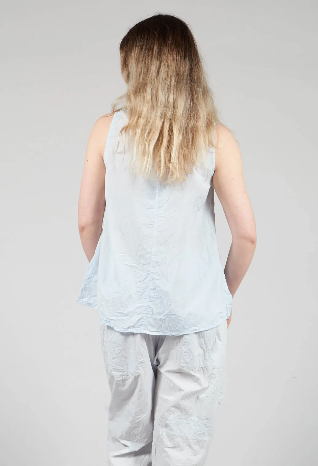 Misa Top in Ice Blue