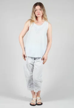 Misa Top in Ice Blue