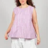 Mischweise Top in Perlmutt