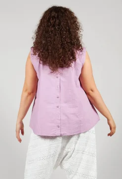 Mischweise Top in Perlmutt
