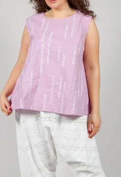 Mischweise Top in Perlmutt