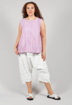 Mischweise Top in Perlmutt