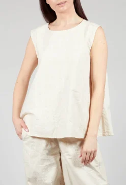 Mischweise Top in Stroh
