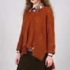 Mohair Knit Jumper in Tumeric