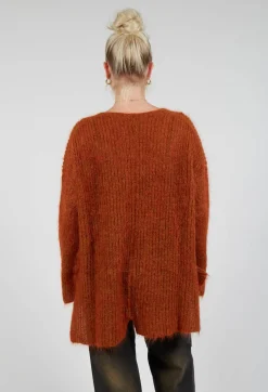 Mohair Knit Jumper in Tumeric