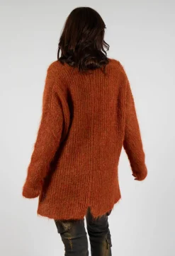 Mohair Knit Jumper in Tumeric