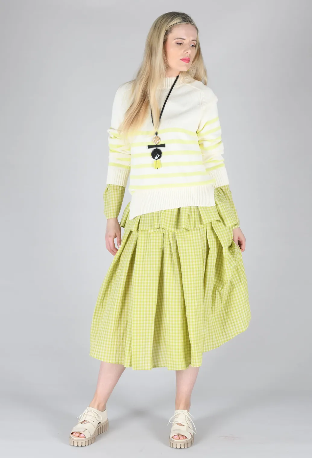 Moliealf Knit in Soft Lime