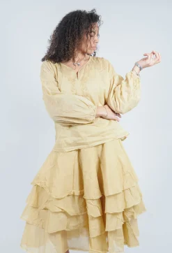 Molly Top in Ecru