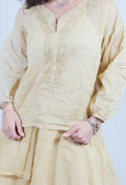Molly Top in Ecru