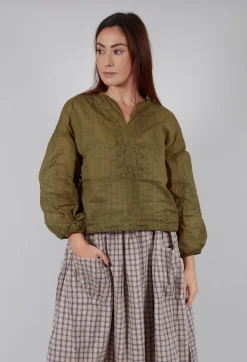 Molly Top in Olive