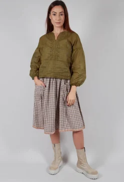 Molly Top in Olive
